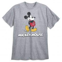 Disney Mickey Mouse Classic Shirt For Mens - Gray
