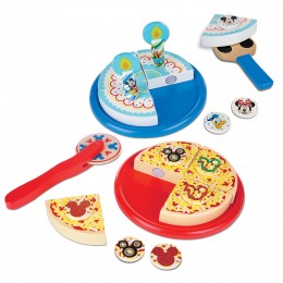 Disney Mickey Mouse Clubhouse Wooden Pizza & Birthday Cake Set By Melissa & Doug