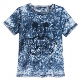 Disney Mickey Mouse Mineral Wash T-Shirts For Boys