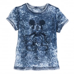 Disney Mickey Mouse Mineral Wash Tee For Girls