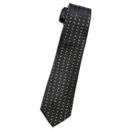Disney Mickey Mouse Timeless Black Silk Tie For Adults